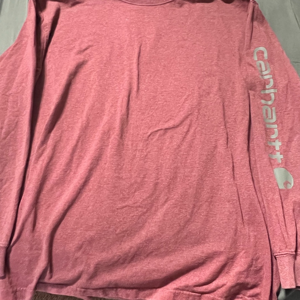 Carhartt Red Long Sleeve Shirt